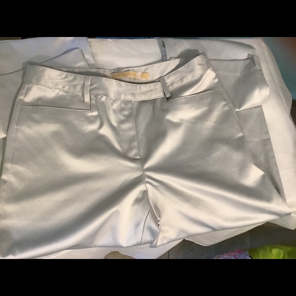 Coax Shiny Silver Pants. S